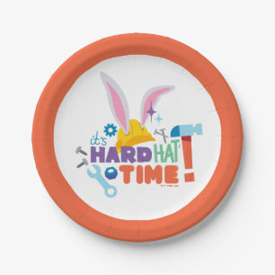 BUGS BUNNY BUILDERS™  It's Hard Hat Time Paper Plates