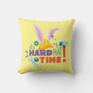 BUGS BUNNY BUILDERS™ It's Hard Hat Time Throw Pillow