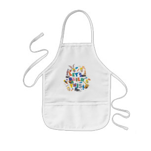 BUGS BUNNY BUILDERS™ "Let's Build This" Collage Kids' Apron