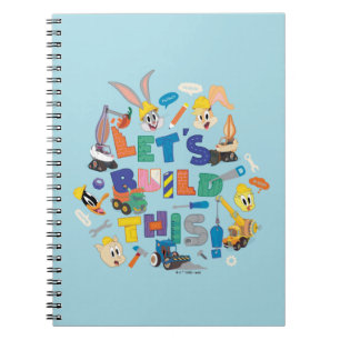 BUGS BUNNY BUILDERS™ "Let's Build This" Collage Notebook