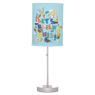BUGS BUNNY BUILDERS™ "Let's Build This" Collage Table Lamp