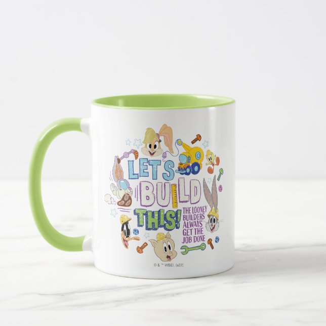 BUGS BUNNY BUILDERS™| "Let's Build This" Sketch Mug (Left)