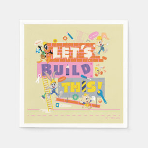 BUGS BUNNY BUILDERS™ "Let's Build This" Work Site Napkins
