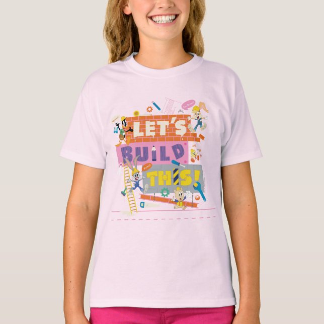 BUGS BUNNY BUILDERS™| "Let's Build This" Work Site T-Shirt (Front)