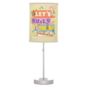 BUGS BUNNY BUILDERS™ "Let's Build This" Work Site Table Lamp