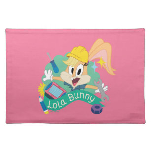 BUGS BUNNY BUILDERS™ Lola Bunny Character Graphic Cloth Placemat