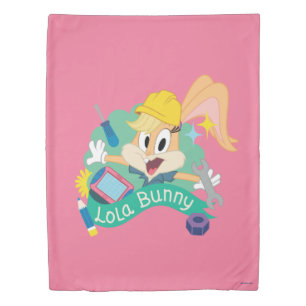 BUGS BUNNY BUILDERS™ Lola Bunny Character Graphic Duvet Cover
