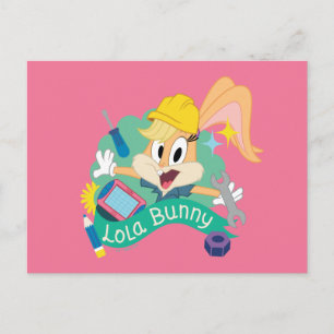 BUGS BUNNY BUILDERS™ Lola Bunny Character Graphic Postcard