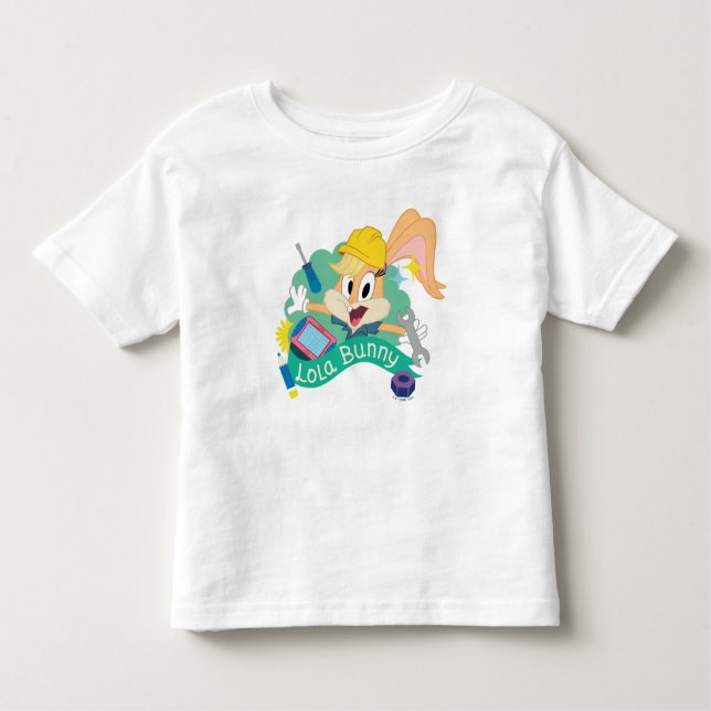 BUGS BUNNY BUILDERS™| Lola Bunny Character Graphic Toddler T-shirt (Front)