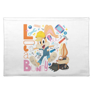 BUGS BUNNY BUILDERS™ Lola Bunny Work Tools Cloth Placemat