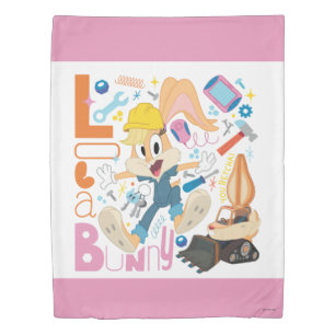 BUGS BUNNY BUILDERS™ Lola Bunny Work Tools Duvet Cover
