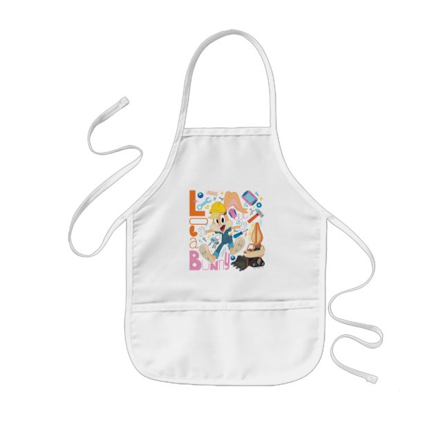BUGS BUNNY BUILDERS™| Lola Bunny Work Tools Kids' Apron (Front)