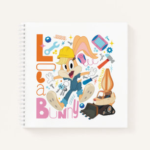 BUGS BUNNY BUILDERS™ Lola Bunny Work Tools Notebook