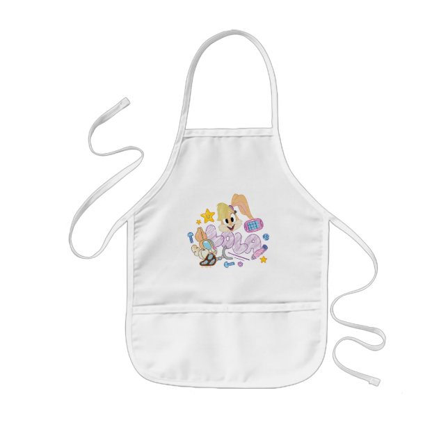 BUGS BUNNY BUILDERS™| Lola Sketch Art Kids' Apron (Front)