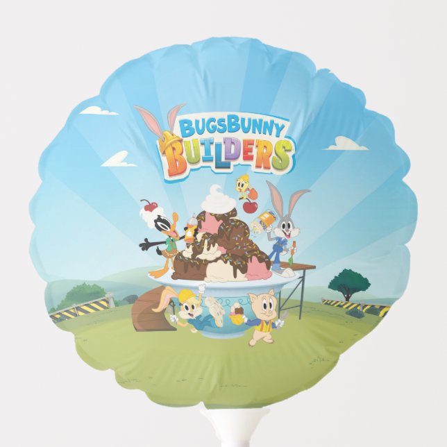 BUGS BUNNY BUILDERS™| Looney Builders Ice Cream Balloon (Front)