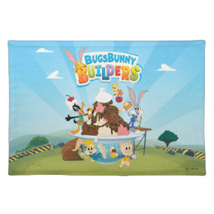 BUGS BUNNY BUILDERS™ Looney Builders Ice Cream Cloth Placemat