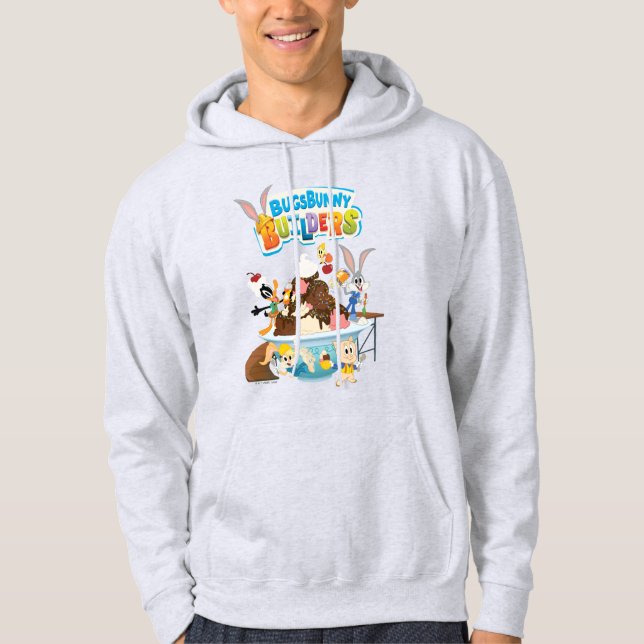 BUGS BUNNY BUILDERS™| Looney Builders Ice Cream Hoodie (Front)