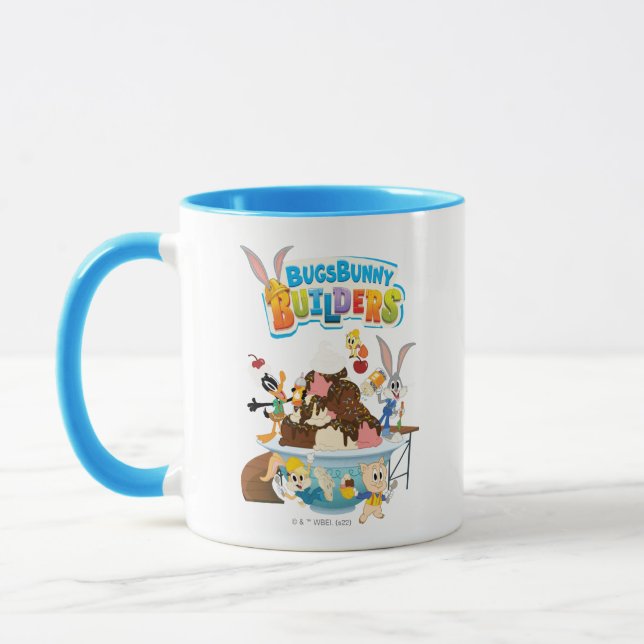 BUGS BUNNY BUILDERS™| Looney Builders Ice Cream Mug (Left)