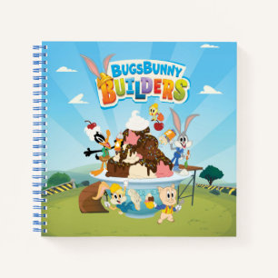 BUGS BUNNY BUILDERS™ Looney Builders Ice Cream Notebook