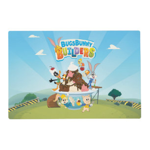 BUGS BUNNY BUILDERS™ Looney Builders Ice Cream Placemat