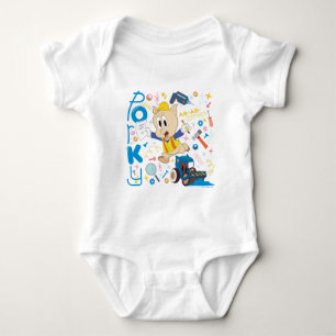 BUGS BUNNY BUILDERS™ Porky Pig Work Tools Baby Bodysuit