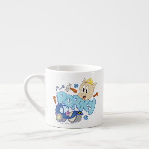 BUGS BUNNY BUILDERS™  Porky Sketch Art Espresso Cup