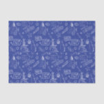 BUGS BUNNY BUILDERS™| Sketch Blueprint Pattern Tissue Paper