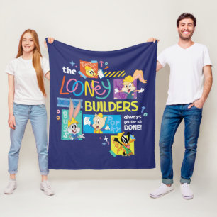 BUGS BUNNY BUILDERS™ The Looney Builders Collage Fleece Blanket