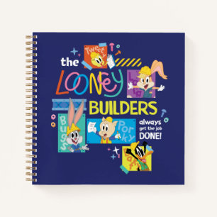 BUGS BUNNY BUILDERS™ The Looney Builders Collage Notebook