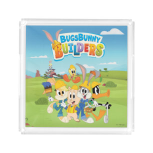 BUGS BUNNY BUILDERS™ The Looney Builders Group Acrylic Tray
