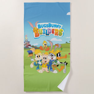 BUGS BUNNY BUILDERS™ The Looney Builders Group Beach Towel