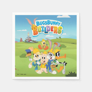BUGS BUNNY BUILDERS™ The Looney Builders Group Napkins