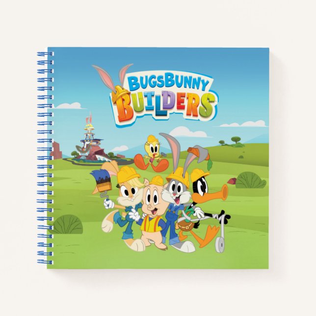 BUGS BUNNY BUILDERS™| The Looney Builders Group Notebook (Front)