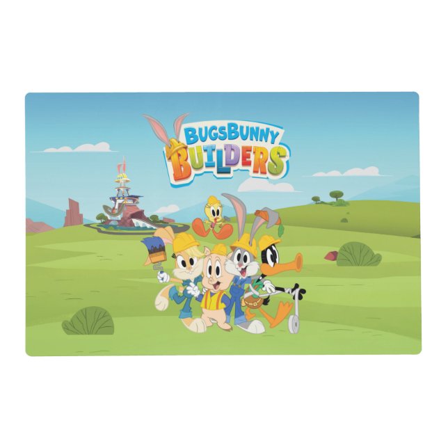 BUGS BUNNY BUILDERS™| The Looney Builders Group Placemat (Front)