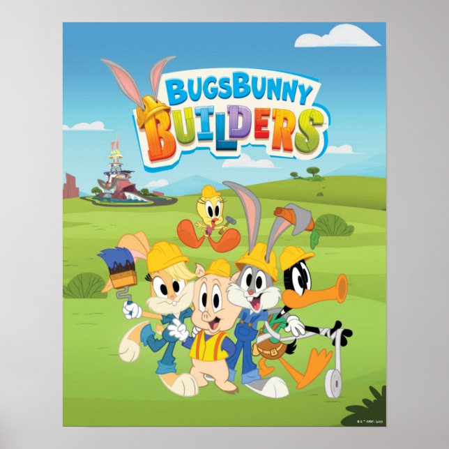 BUGS BUNNY BUILDERS™| The Looney Builders Group Poster (Front)