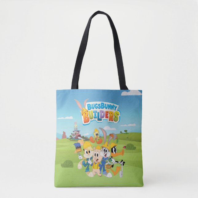 BUGS BUNNY BUILDERS™| The Looney Builders Group Tote Bag (Front)