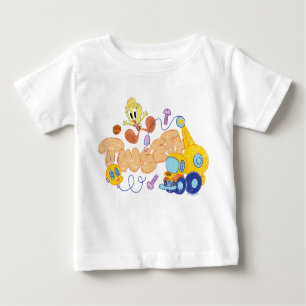 BUGS BUNNY BUILDERS™ TWEETY™ Sketch Art Baby T-Shirt