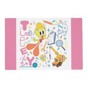 BUGS BUNNY BUILDERS™ TWEETY™ Work Tools Placemat