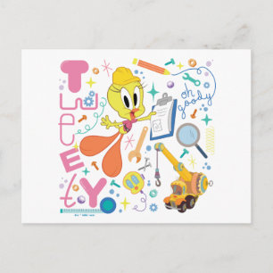 BUGS BUNNY BUILDERS™ TWEETY™ Work Tools Postcard