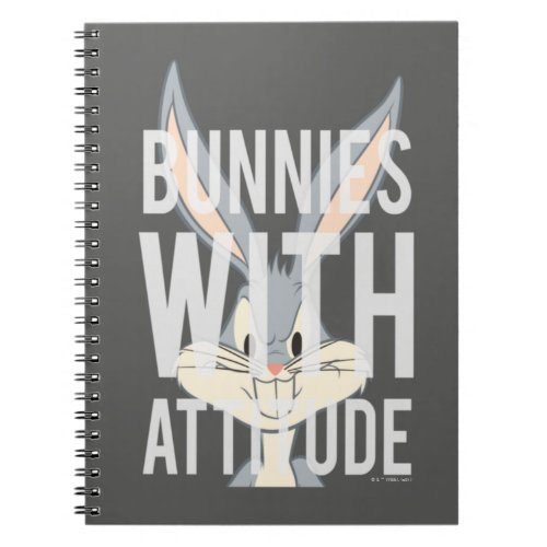 BUGS BUNNY Bunnies With Attitude Notebook