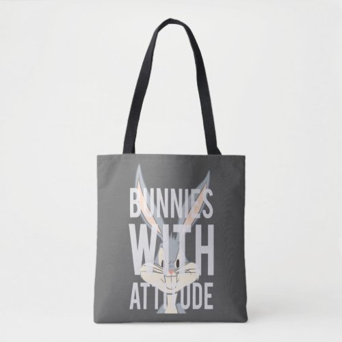 BUGS BUNNY Bunnies With Attitude Tote Bag