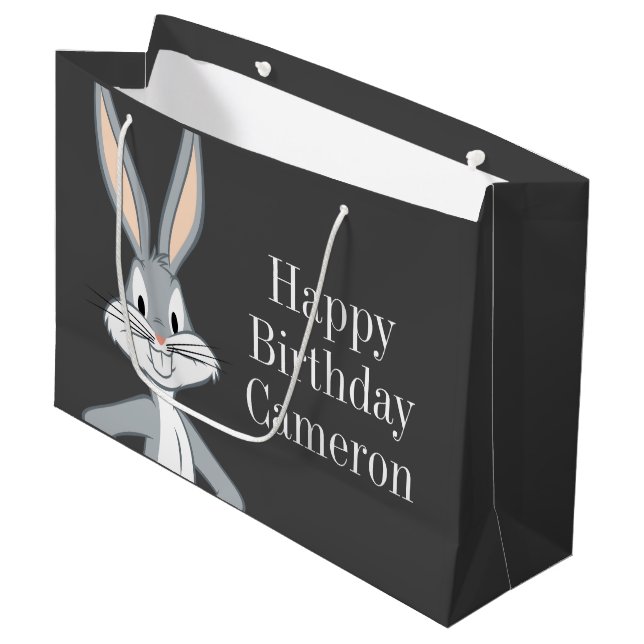 BUGS BUNNY™ | Bunny Stare Large Gift Bag (Front Angled)