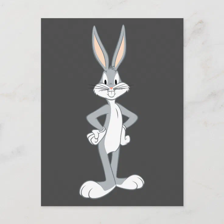 BUGS BUNNY™ | Bunny Stare Postcard | Zazzle