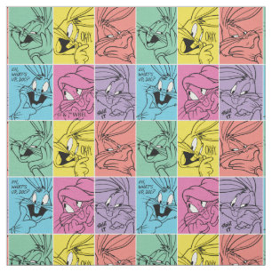 BUGS BUNNY™ Color Block Expressions Fabric