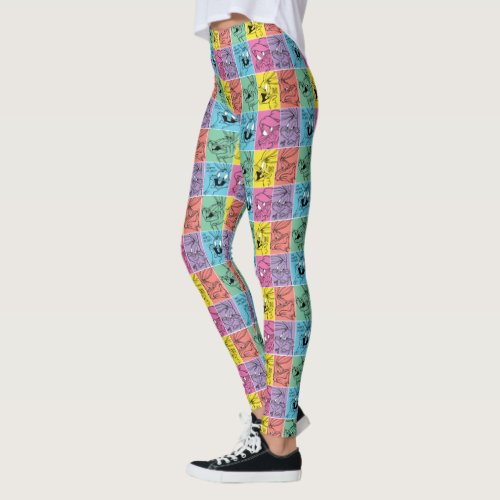 BUGS BUNNY Color Block Expressions Leggings