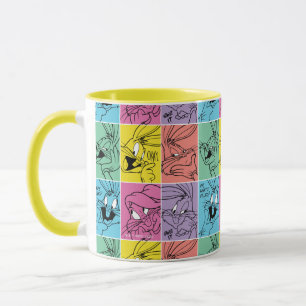 BUGS BUNNY™ Color Block Expressions Mug