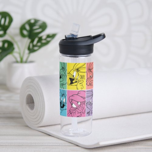 BUGS BUNNY Color Block Expressions Water Bottle