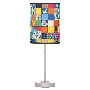 BUGS BUNNY™ Colorful Name and Face Checker Table Lamp