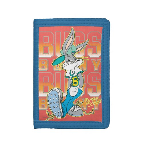 BUGS BUNNY Cool School Outfit Tri_fold Wallet