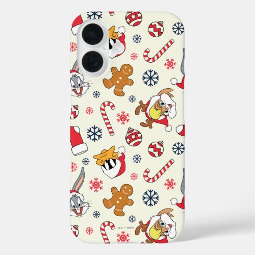 BUGS BUNNY™, DAFFY DUCK™ &amp; Lola Christmas Pattern iPhone 16 Case